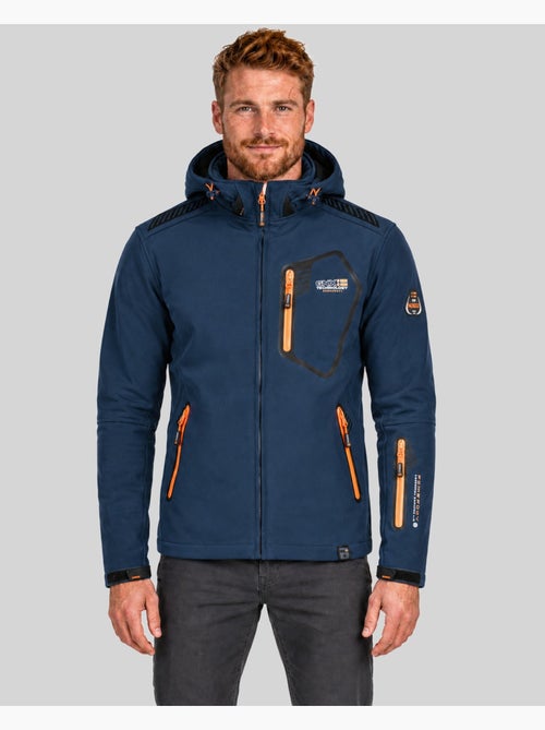 Chaqueta softshell con capucha tanada – geographical norway - Kiabi Chaqueta softshell con capucha tanada – geographical norway - Kiabi