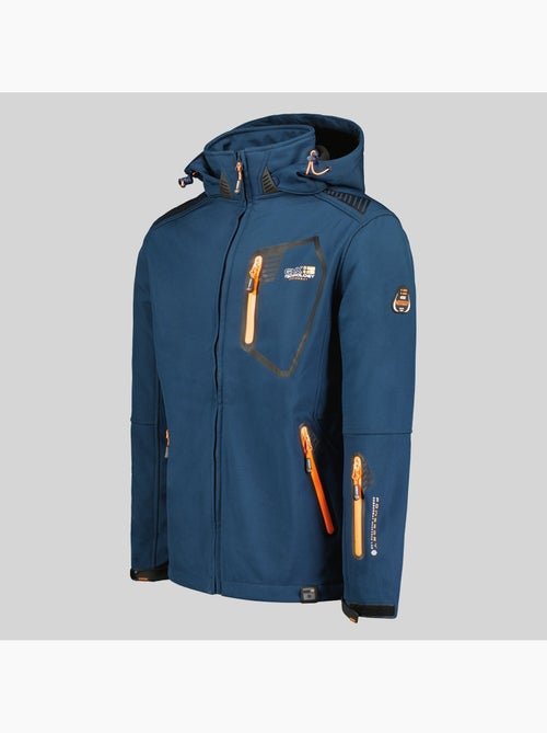 Chaqueta softshell con capucha tanada – geographical norway - Kiabi Chaqueta softshell con capucha tanada – geographical norway - Kiabi