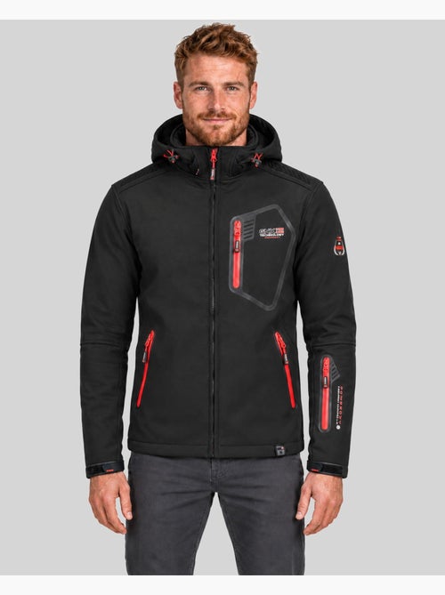 Chaqueta softshell con capucha tanada – geographical norway - Kiabi Chaqueta softshell con capucha tanada – geographical norway - Kiabi