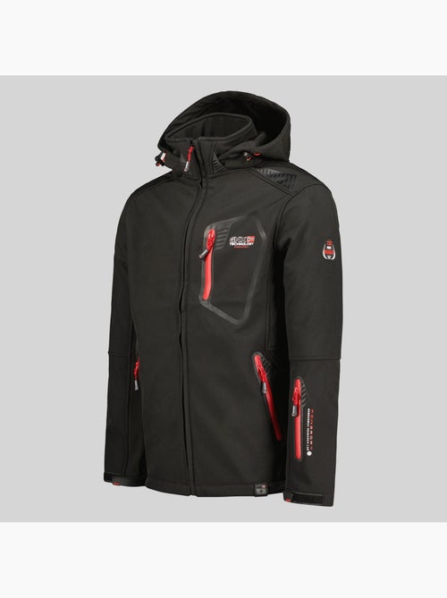 Chaqueta softshell con capucha tanada – geographical norway - Kiabi Chaqueta softshell con capucha tanada – geographical norway - Kiabi