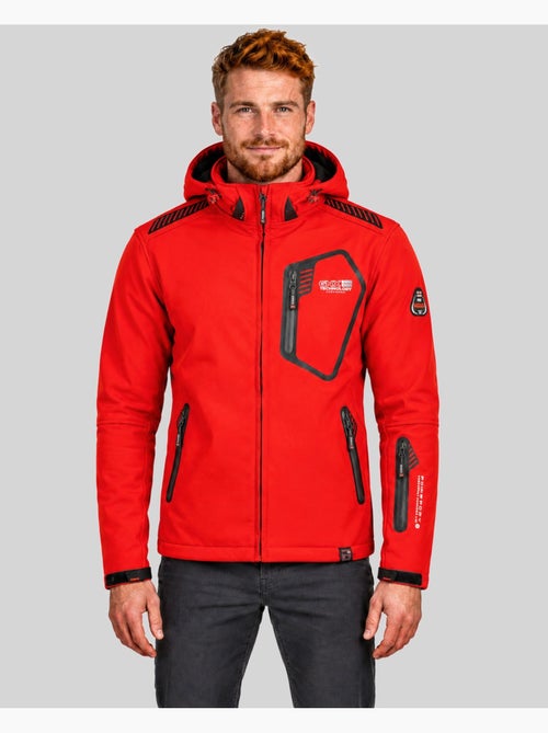 Chaqueta softshell con capucha tanada – geographical norway - Kiabi Chaqueta softshell con capucha tanada – geographical norway - Kiabi