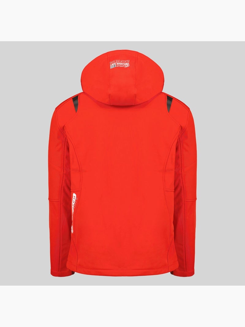 Chaqueta softshell con capucha tanada – geographical norway Rojo - Kiabi