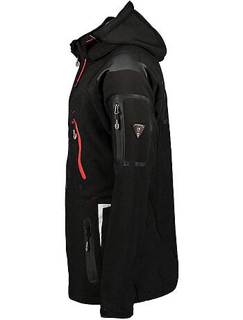 Chaqueta softshell con capucha techno dark – geographical norway
