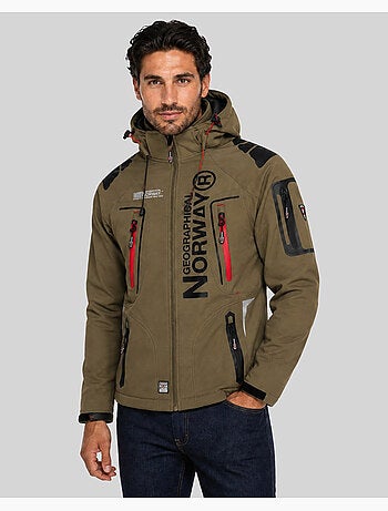 Chaqueta softshell con capucha techno – geographical norway