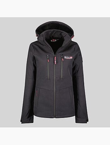 Chaqueta softshell con capucha timmex – geographical norway