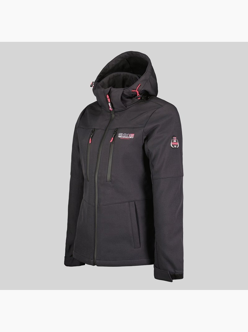 Chaqueta softshell con capucha timmex – geographical norway Azul marino - Kiabi