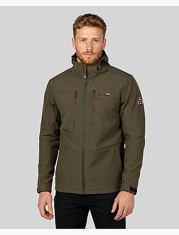 Chaqueta softshell con capucha timmex – geographical norway