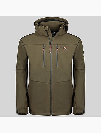Chaqueta softshell con capucha timmex – geographical norway