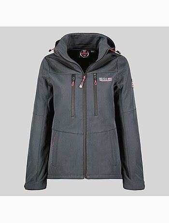 Chaqueta softshell con capucha timmex – geographical norway