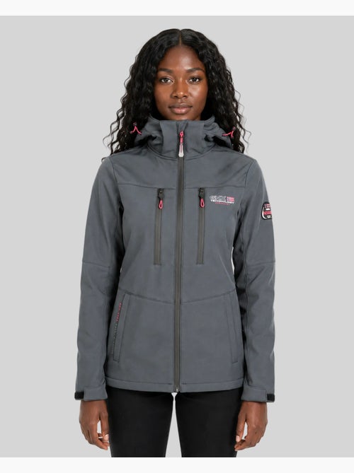 Chaqueta softshell con capucha timmex – geographical norway - Kiabi Chaqueta softshell con capucha timmex – geographical norway - Kiabi