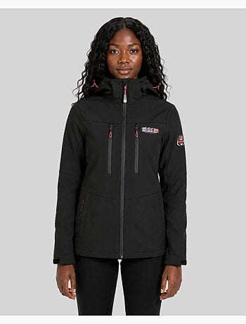 Chaqueta softshell con capucha timmex – geographical norway