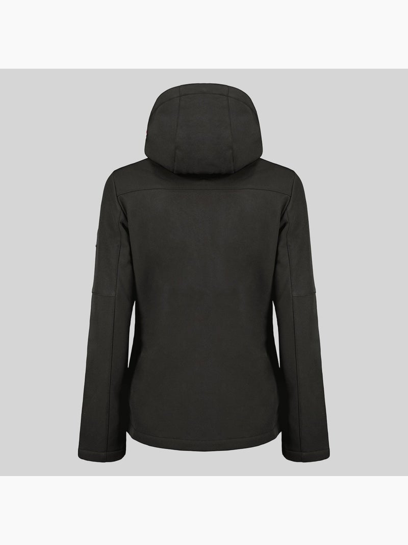 Chaqueta softshell con capucha timmex – geographical norway Negro - Kiabi