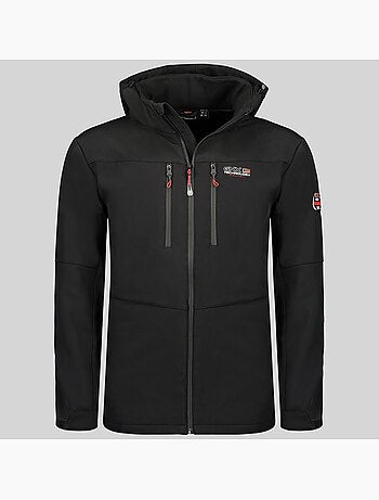 Chaqueta softshell con capucha timmex – geographical norway