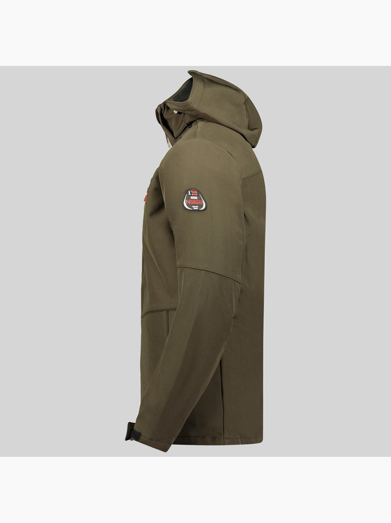 Chaqueta softshell con capucha timmex – geographical norway Negro - Kiabi