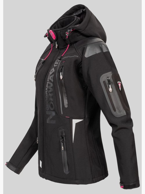 Chaqueta softshell con capucha tislande mujer – geographical norway - Kiabi Chaqueta softshell con capucha tislande mujer – geographical norway - Kiabi