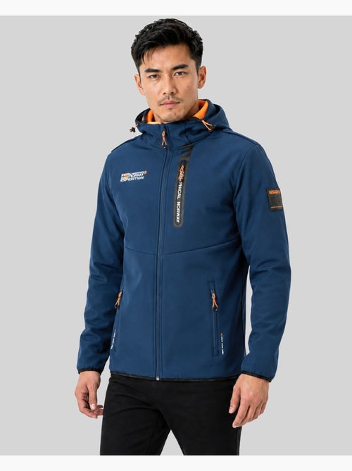 Chaqueta softshell con capucha toxique – geographical norway - Kiabi