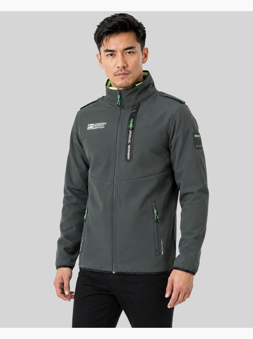 Chaqueta softshell con capucha toxique – geographical norway - Kiabi