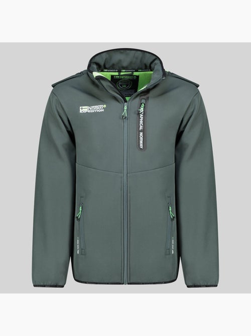 Chaqueta softshell con capucha toxique – geographical norway - Kiabi