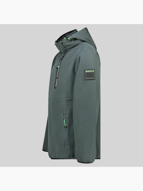 Chaqueta softshell con capucha toxique – geographical norway - Kiabi