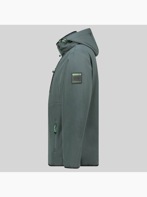Chaqueta softshell con capucha toxique – geographical norway - Kiabi