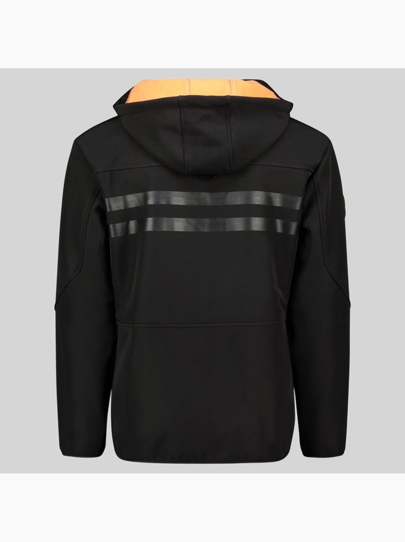 Chaqueta softshell con capucha tramway – geographical norway Negro - Kiabi