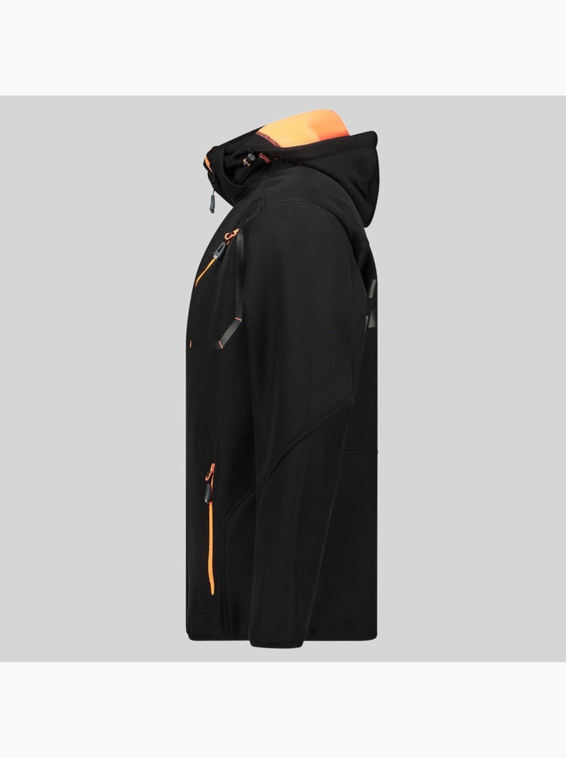Chaqueta softshell con capucha tramway – geographical norway Negro - Kiabi