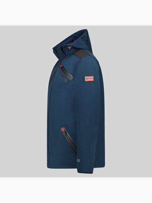 Chaqueta softshell con capucha twopac – geographical norway - Kiabi