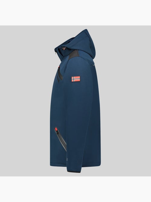 Chaqueta softshell con capucha twopac – geographical norway - Kiabi