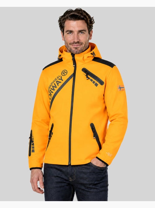 Chaqueta softshell con capucha twopac – geographical norway - Kiabi