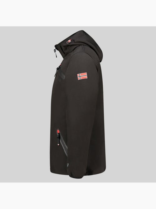 Chaqueta softshell con capucha twopac – geographical norway - Kiabi
