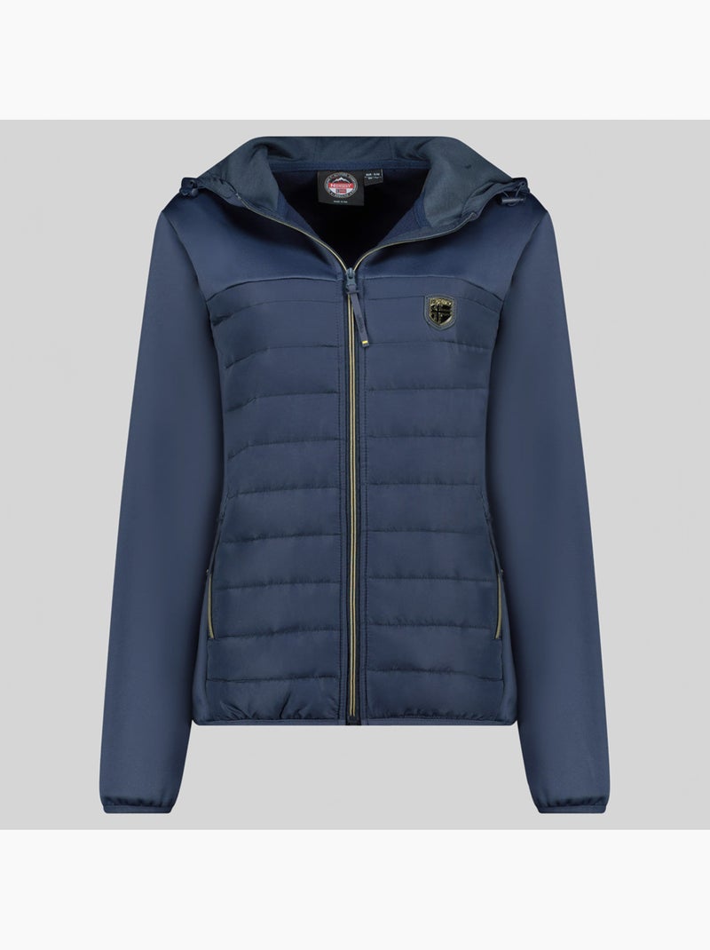 Chaqueta softshell con capucha typhlosion – geographical norway Azul marino - Kiabi