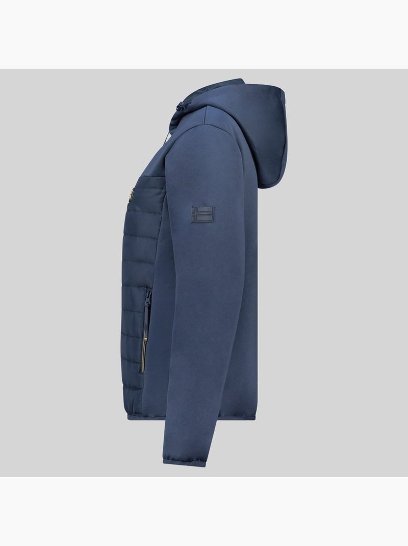 Chaqueta softshell con capucha typhlosion – geographical norway Azul marino - Kiabi