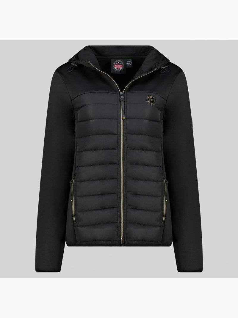 Chaqueta softshell con capucha typhlosion – geographical norway Negro - Kiabi