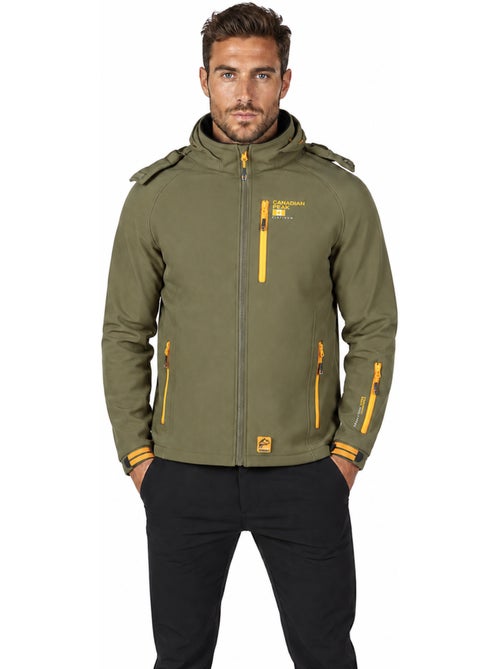 Chaqueta softshell cortavientos con capucha ritchoneak – canadian peak - Kiabi Chaqueta softshell cortavientos con capucha ritchoneak – canadian peak - Kiabi
