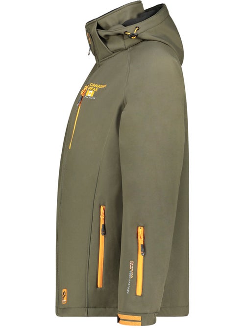 Chaqueta softshell cortavientos con capucha ritchoneak – canadian peak - Kiabi Chaqueta softshell cortavientos con capucha ritchoneak – canadian peak - Kiabi