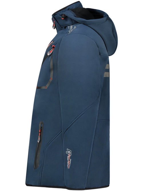 Chaqueta softshell cortavientos con capucha royauteak – canadian peak - Kiabi Chaqueta softshell cortavientos con capucha royauteak – canadian peak - Kiabi