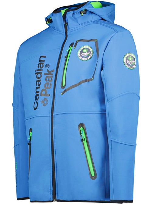 Chaqueta softshell cortavientos con capucha royauteak – canadian peak - Kiabi Chaqueta softshell cortavientos con capucha royauteak – canadian peak - Kiabi