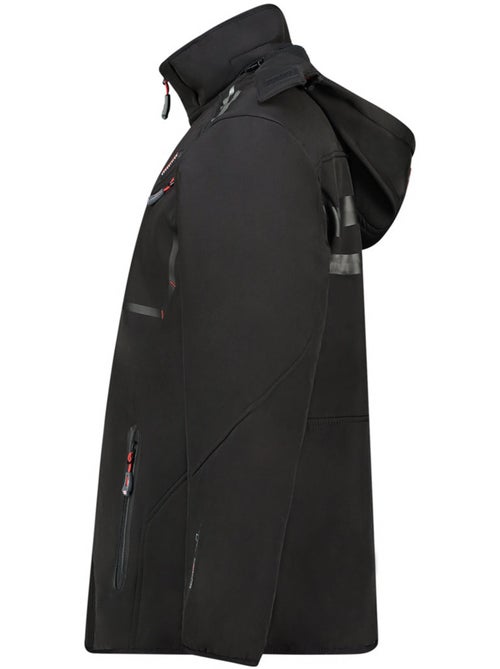 Chaqueta softshell cortavientos con capucha royauteak – canadian peak - Kiabi Chaqueta softshell cortavientos con capucha royauteak – canadian peak - Kiabi