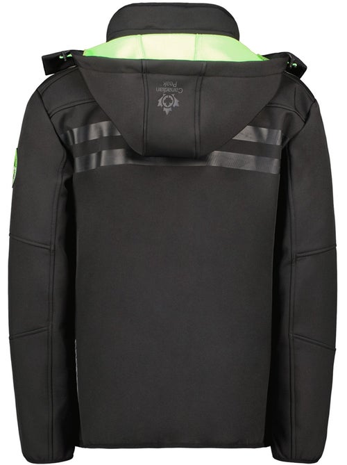 Chaqueta softshell cortavientos con capucha royauteak – canadian peak - Kiabi Chaqueta softshell cortavientos con capucha royauteak – canadian peak - Kiabi