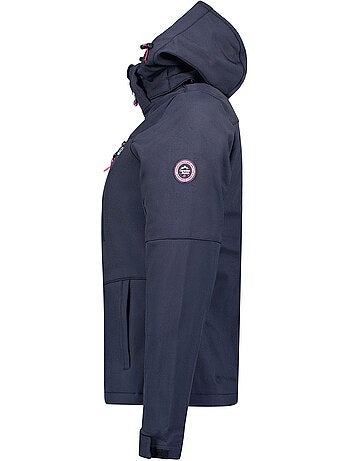 Chaqueta softshell cortavientos forrada de polar timmexeak – canadian peak