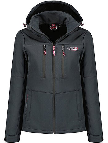 Chaqueta softshell cortavientos forrada de polar timmexeak – canadian peak
