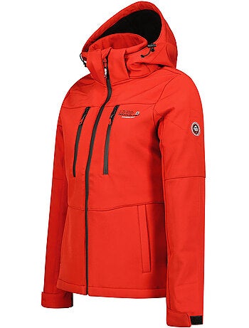 Chaqueta softshell cortavientos forrada de polar timmexeak – canadian peak