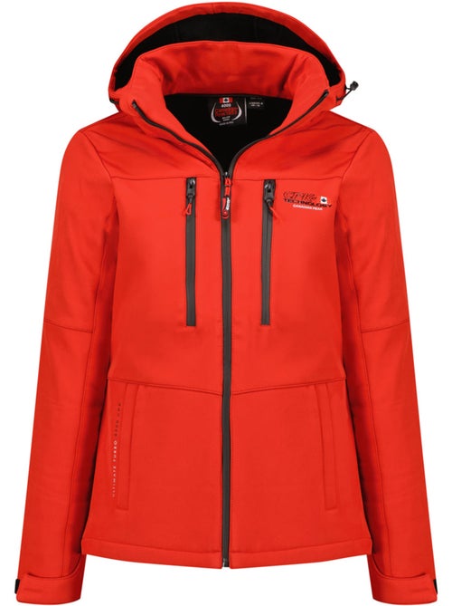 Chaqueta softshell cortavientos forrada de polar timmexeak – canadian peak - Kiabi
