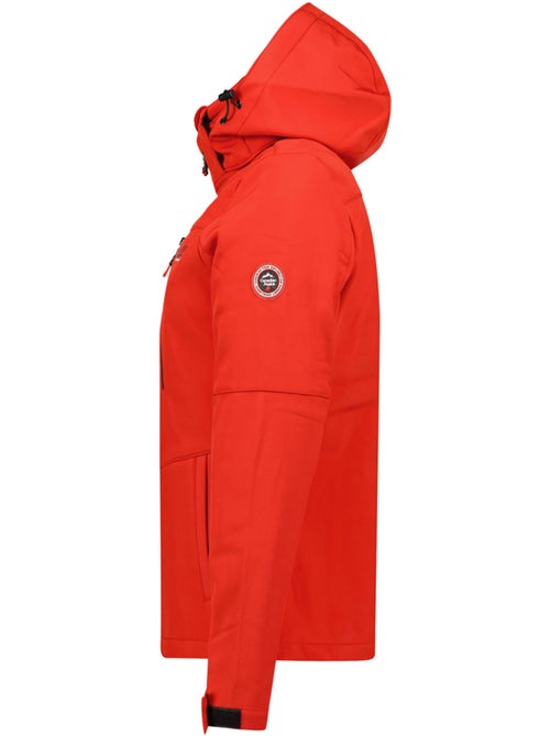 Chaqueta softshell cortavientos forrada de polar timmexeak – canadian peak - Kiabi