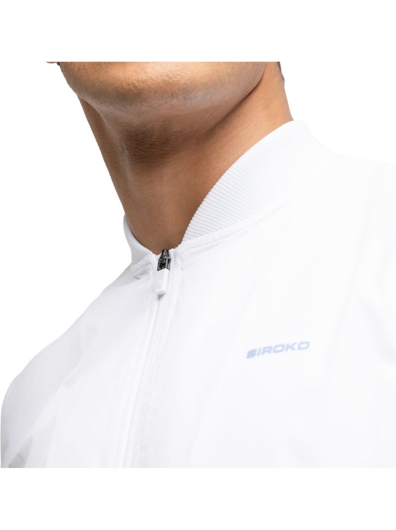 Chaqueta tenis hombre siroko tenis hombre forehand Blanco - Kiabi
