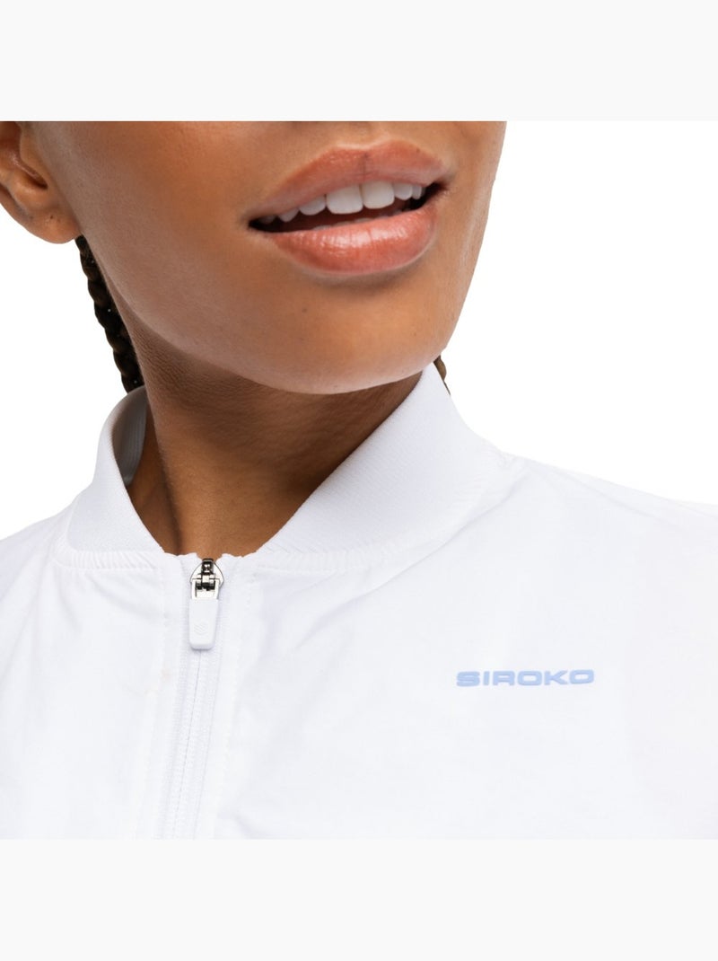 Chaqueta tenis mujer tenis mujer backhand Blanco - Kiabi