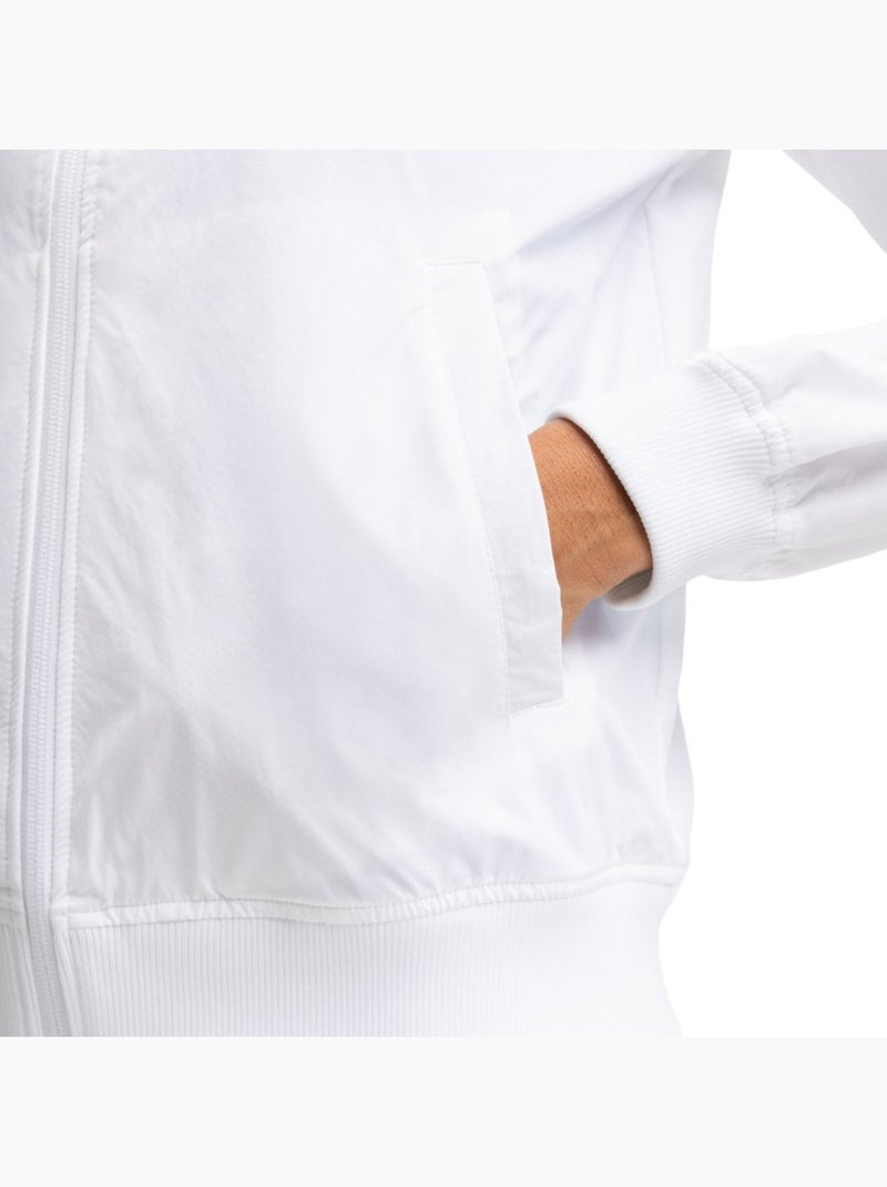 Chaqueta tenis mujer tenis mujer backhand Blanco - Kiabi