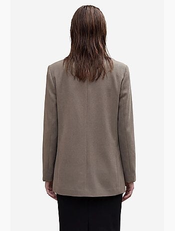 Chaqueta tipo blazer abotonada para mujer de my fashion
