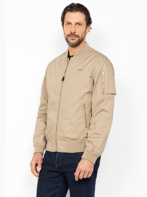Chaqueta tipo bomber - Schott - Kiabi Chaqueta tipo bomber - Schott - Kiabi