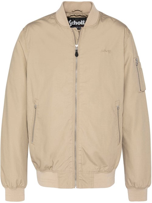 Chaqueta tipo bomber - Schott - Kiabi Chaqueta tipo bomber - Schott - Kiabi